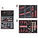 Composizione Utensile Tools - Per Carrello - 3 Cassetti - 158 Pz. 714.0158 - Foto miniatura 2