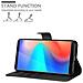 Custodia Compatibile Con Cubot J3 Pro In Nero Carbone - Coperchio Protettiva Con Chiusura Magnetica, Funzione Stand E Tasca Per Le Carte - Foto miniatura 3