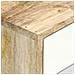 Comodino 47x35x59 Cm In Legno Massello Di Mango - Foto miniatura 2