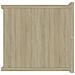 Comodino Rovere Sonoma 40x30x30 cm in Legno Multistrato - Foto miniatura 5