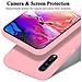 Custodia Compatibile Con Samsung Galaxy A70 / A70s In Liquid Rosa - Coperchio Protettivo In Silicone Tpu Flessibile - Foto miniatura 3