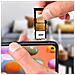 Slot Sostitutivo Scheda Samsung Galaxy A11 2x Nano Sim E Micro Sd Nero - Foto miniatura 4