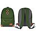 Zaino Misura Media - 100% Poliestere 300t - 42 X 30 X 16 Cm - Capacità: 20 L - Verde Militare - Foto miniatura 1