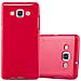 Custodia Compatibile Con Samsung Galaxy A5 2015 In Jelly Rosso - Coperchio Protettivo In Silicone Tpu Flessibile - Foto miniatura 1