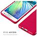 Custodia Compatibile Con Samsung Galaxy A5 2015 In Jelly Rosso - Coperchio Protettivo In Silicone Tpu Flessibile - Foto miniatura 6