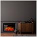 inserto camino elettrico 23 pollici, con effetto sonoro, L59xH44cm - Foto miniatura 5