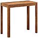 Tavolo Da Bar In Legno Acacia Finitura Sheesham 110x55x106 Cm - Foto miniatura 1