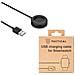 Basetta Caricabatterie Originale Usb Per Huawei Watch 3 - 3 Pro - Gt 2 Pro - Ecg Black - Foto miniatura 1