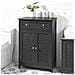 Mobiletto Bagno Colonna Bagno Cassettiera Bagno Con Cassetti Grigio Frg238-dg - Foto miniatura 5