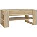 Tavolino Da Salotto Rovere Sonoma 102x55x45cm Legno Multistrato - Foto miniatura 1