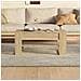Tavolino Da Salotto Rovere Sonoma 102x55x45cm Legno Multistrato - Foto miniatura 4