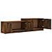 Mobile Tv Rovere Fumo 158,5x36x45 Cm In Legno Multistrato - Foto miniatura 2