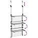 Stendibiancheria Pensile A 3 Livelli In Alluminio - Foto miniatura 6