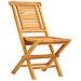 Sedie Da Giardino Pieghevole 2pz 47x63x90cm Legno Massello Teak - Foto miniatura 3
