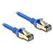 Cavo di rete RJ45 Cat. 8.1 F /FTP sottile da 5 m blu - Foto miniatura 1