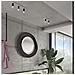 Lampada Da Soffitto Tavo 2 Sl. 1157 - Industriale Lampade Da Soffitto Grigio 10x35x13.5 Cm - Foto miniatura 1