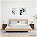 Mobili Tv Muro 2pz Rovere Marrone 40,5x30x40 Legno Multistrato - Foto miniatura 3