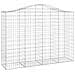 Cesto Gabbione Ad Arco 200x50x140/160 Cm Ferro Zincato - Foto miniatura 1