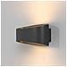 Applique Da Parete Moderno Trame Metallo Nero Luce Led Integrato 6w - Foto miniatura 4