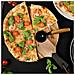 Tagliere Vassoio Servipizza Con Rotellina Taglierina Taglia Pizza Diametro 30 Cm - Foto miniatura 4