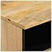 Comodini 2pz 40x33x46 Cm In Legno Massello Di Mango - Foto miniatura 7