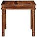 Tavolo Da Pranzo 80x80x77 Cm Legno Massello Di Acacia - Foto miniatura 3