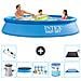 Piscina Fuori Terra - In Giro - 305x61 Cm - Blu - Include Accessori Coordinati A875 - Foto miniatura 1