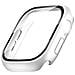 Elegante Custodia Per Pc Argentata Con Vetro Temperato Per Apple Watch 40 Mm - Foto miniatura 2