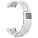 Cinturino In Silicone Grigio Compatibile Con Amazfit Cor - Sostituisci Il Tuo Cinturino Con Stile White - Foto miniatura 1