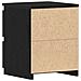 Comò con Cassetti 2 pezzi Nero Rovere 30x30x40 cm - Foto miniatura 8