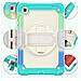 Custodia Per Samsung Galaxy Tab A 8.0"" Con Tracolla Verde - Foto miniatura 4