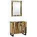 Set di mobili per il bagno 2 pcs Marrone 62 x 33 x 58 cm - Foto miniatura 1