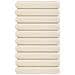 Asciugamani 10 pz Crema 100x200 cm 360 g/m² 100% Cotone - Foto miniatura 1
