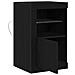 Mobile laterale 2 pcs Rovere nero 41 x 37 x 67 cm - Foto miniatura 6