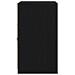Mobile laterale 2 pcs Rovere nero 41 x 37 x 67 cm - Foto miniatura 7