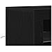 Mobile laterale 2 pcs Rovere nero 41 x 37 x 67 cm - Foto miniatura 9