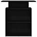 Banco Reception Nero 100x40x104 cm in Legno Multistrato - Foto miniatura 5