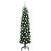 Albero di Natale artificiale con 300 LED Verde 180 cm - Foto miniatura 3