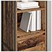 Armadio per Libri con cassetto Legno vecchio 43 x 36 x 150.5 cm - Foto miniatura 4