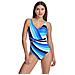 Costume Intero Scollo A V Con Coppe W251076 Donna - Foto miniatura 1