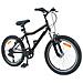 Bicicletta per Bambini 24 Pollici 6-Speed per 8-12 anni Nero - Foto miniatura 2