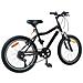 Bicicletta per Bambini 24 Pollici 6-Speed per 8-12 anni Nero - Foto miniatura 3