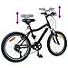 Bicicletta per Bambini 24 Pollici 6-Speed per 8-12 anni Nero - Foto miniatura 7
