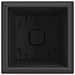 Vaso quadrato per fiori 6 pcs Nero 20 x 20 x 16 cm Plastica - Foto miniatura 7