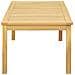 Tavolino da salotto Acacia chiaro 110 x 60 x 45 cm - Foto miniatura 3