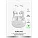 PLAY PRO Auricolare Wireless In-ear Musica e Chiamate USB tipo-C Bluetooth Bianco - Foto miniatura 2