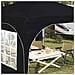 Tenda per feste a pop-up 290 x 290 x 245 cm Antracite - Foto miniatura 4