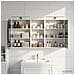 Set di Armadi da Bagno 3 pcs 116 x 16 x 62,5 cm - Foto miniatura 4
