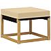 Set di divani da esterno con cuscino 6 pcs Bianco e Beige - Foto miniatura 8