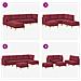 Set di divani modulari con spazio di archiviazione 6 pcs - Foto miniatura 9